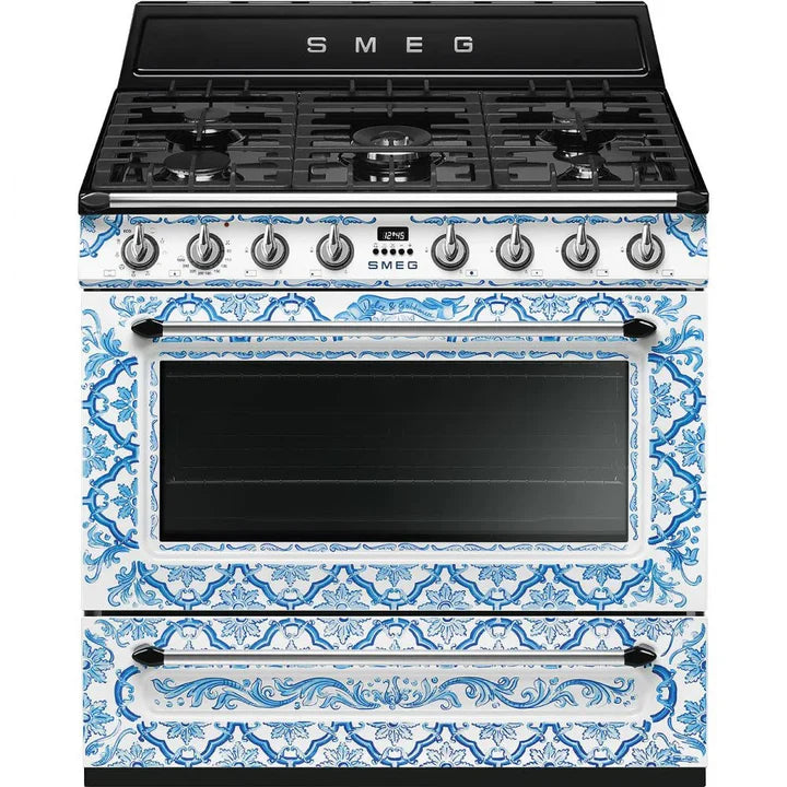 Aragaz Smeg TR90DGME9 Dolce&Gabbana, Divina Cucina